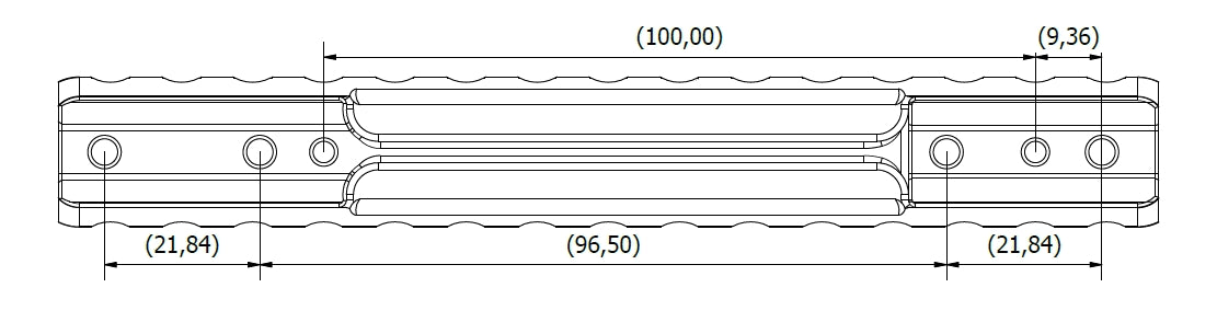 R-7031 Winchester 70 Scope Base 0MIL