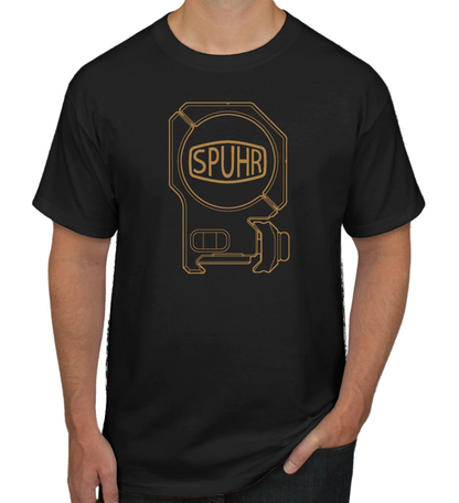 T-Shirt, ISMS, Black/Khaki, Male, Small