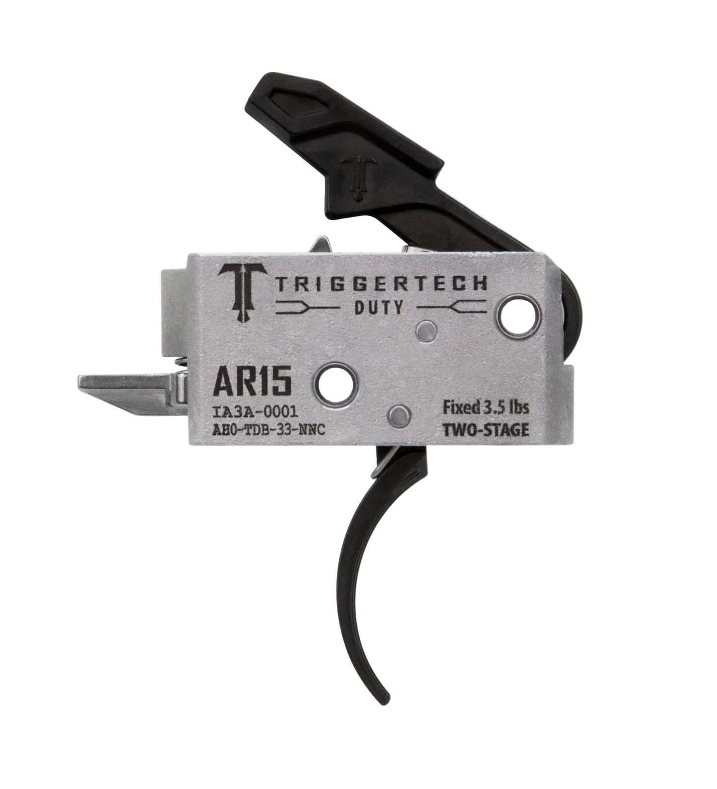 TriggerTech AR15 Black Duty Curved