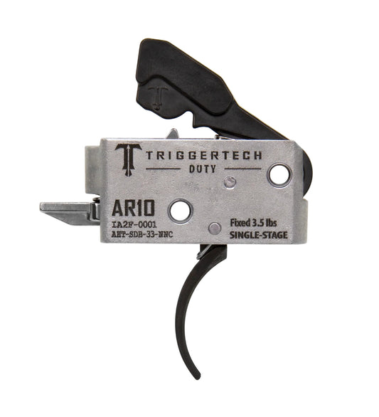 TriggerTech AR10 1-Stage Black Duty Curved