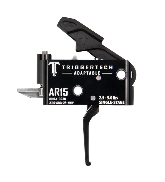 Adaptable AR15 1-Stage Primary Straight Black