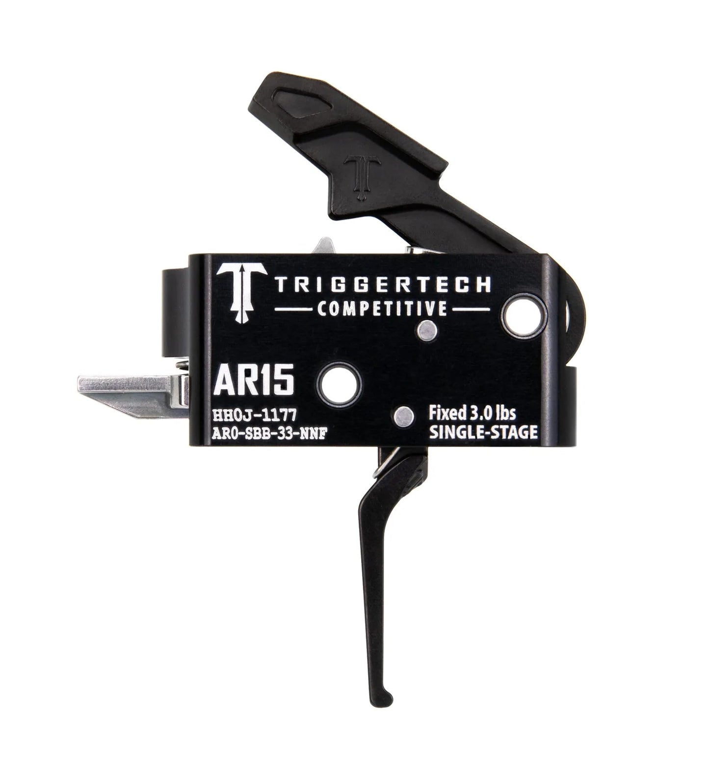 Competitive AR15 1-Stage Primary Straight Black