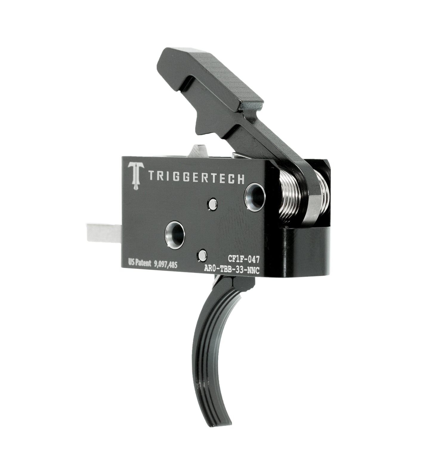 Competitive AR15 Primary Curved Black