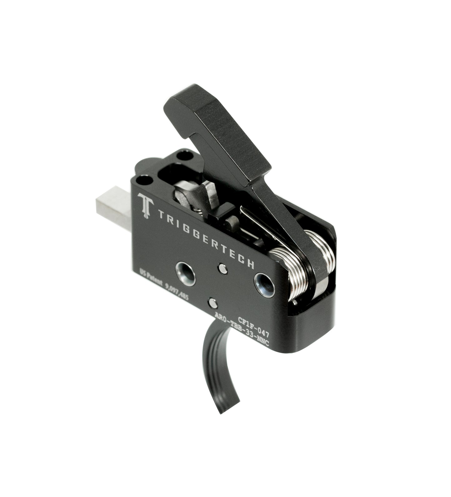 Competitive AR15 Primary Curved Black