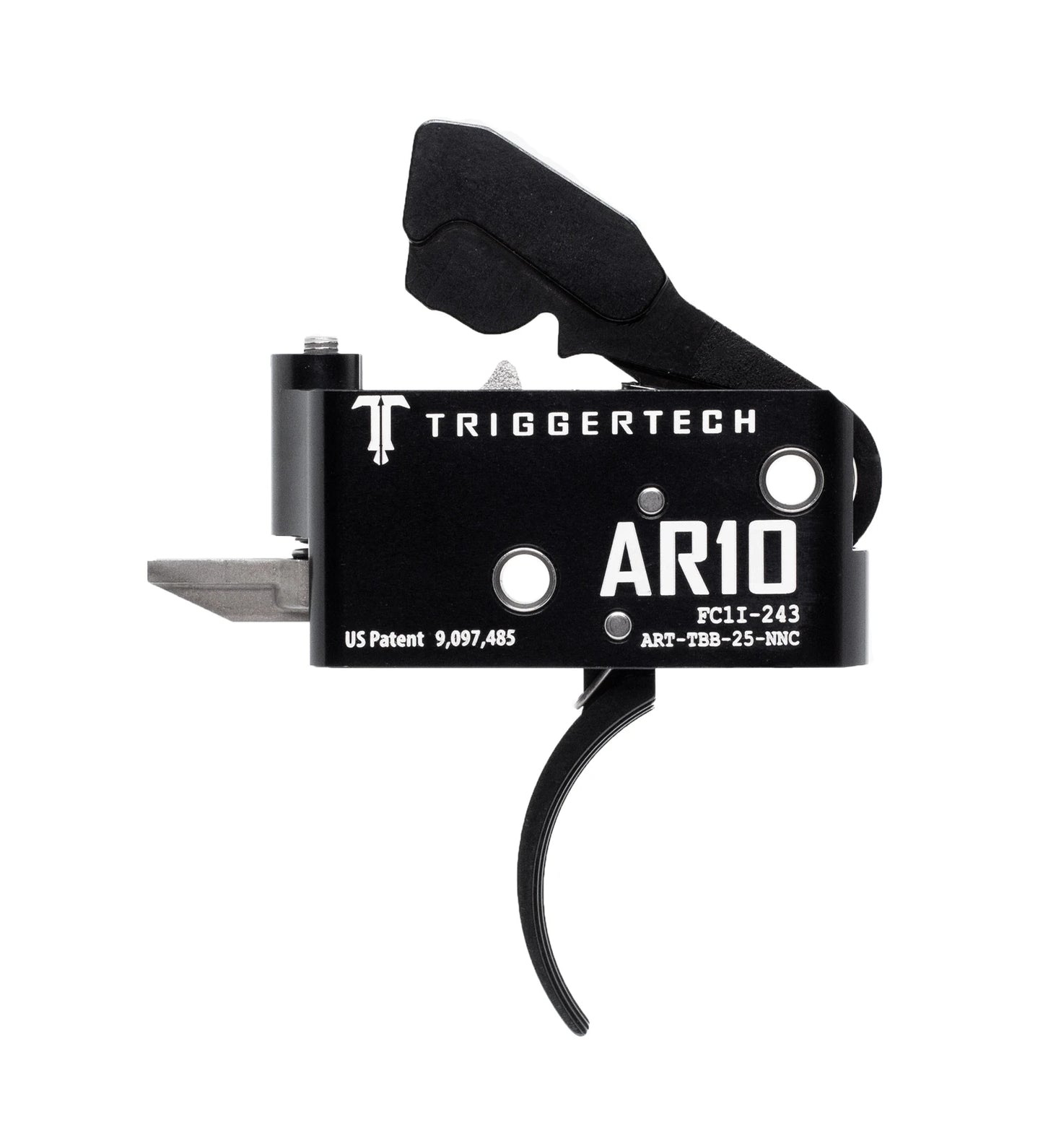 Adaptable AR10 Primary Curved Black
