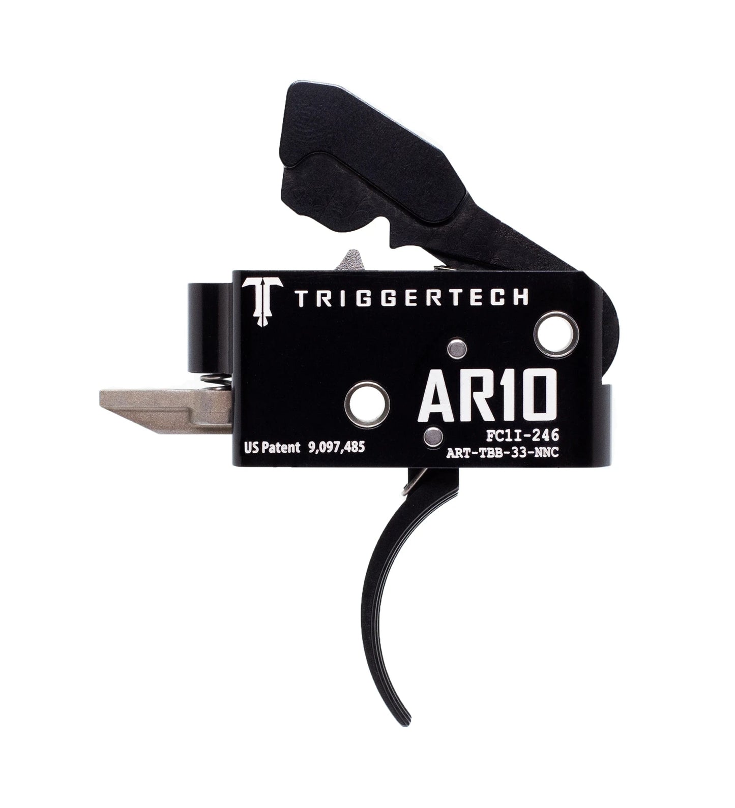Competitive AR10 Primary Curved Black