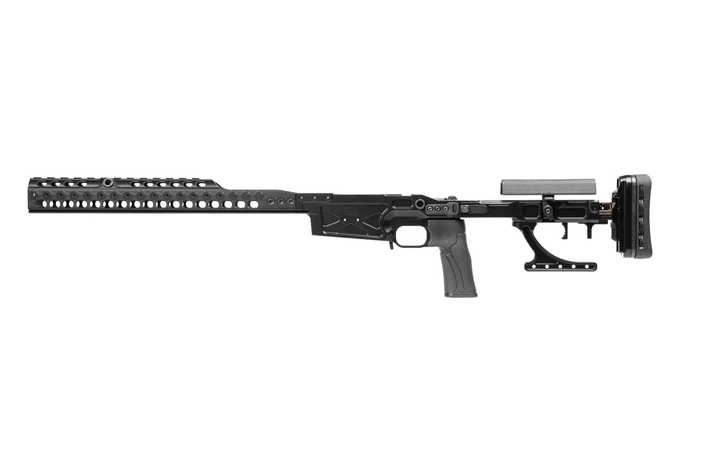 Spuhr Chassis Rem 700 CIP, Black, 16"