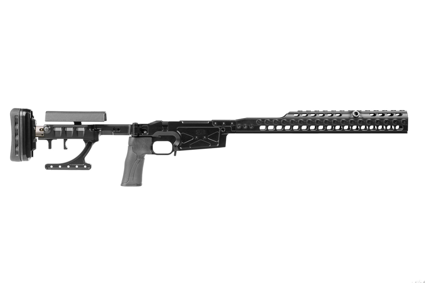 Spuhr Chassis Rem 700 CIP, Black, 16"