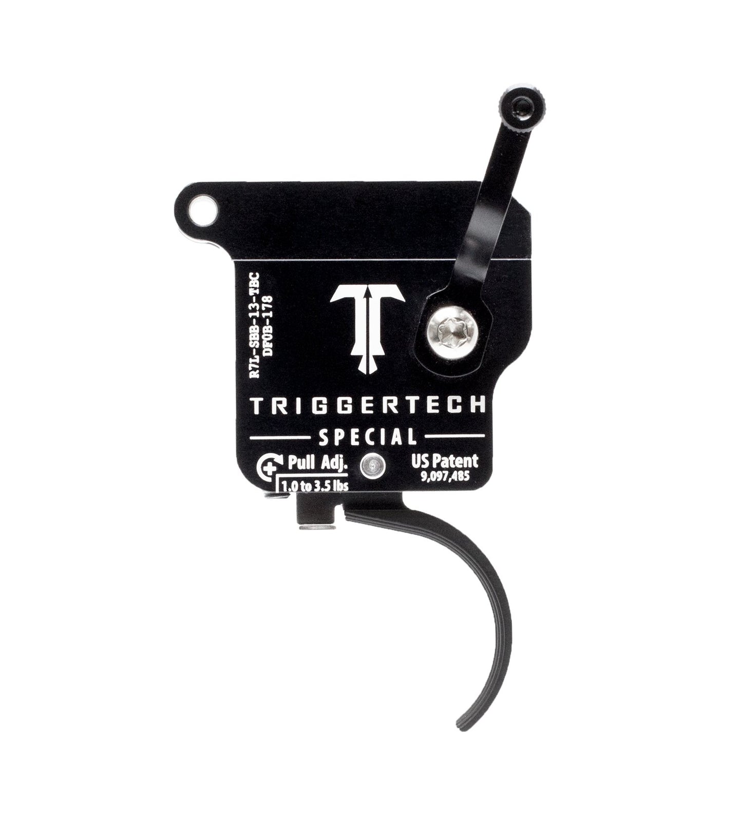 Rem 700 Special Left Curved Black