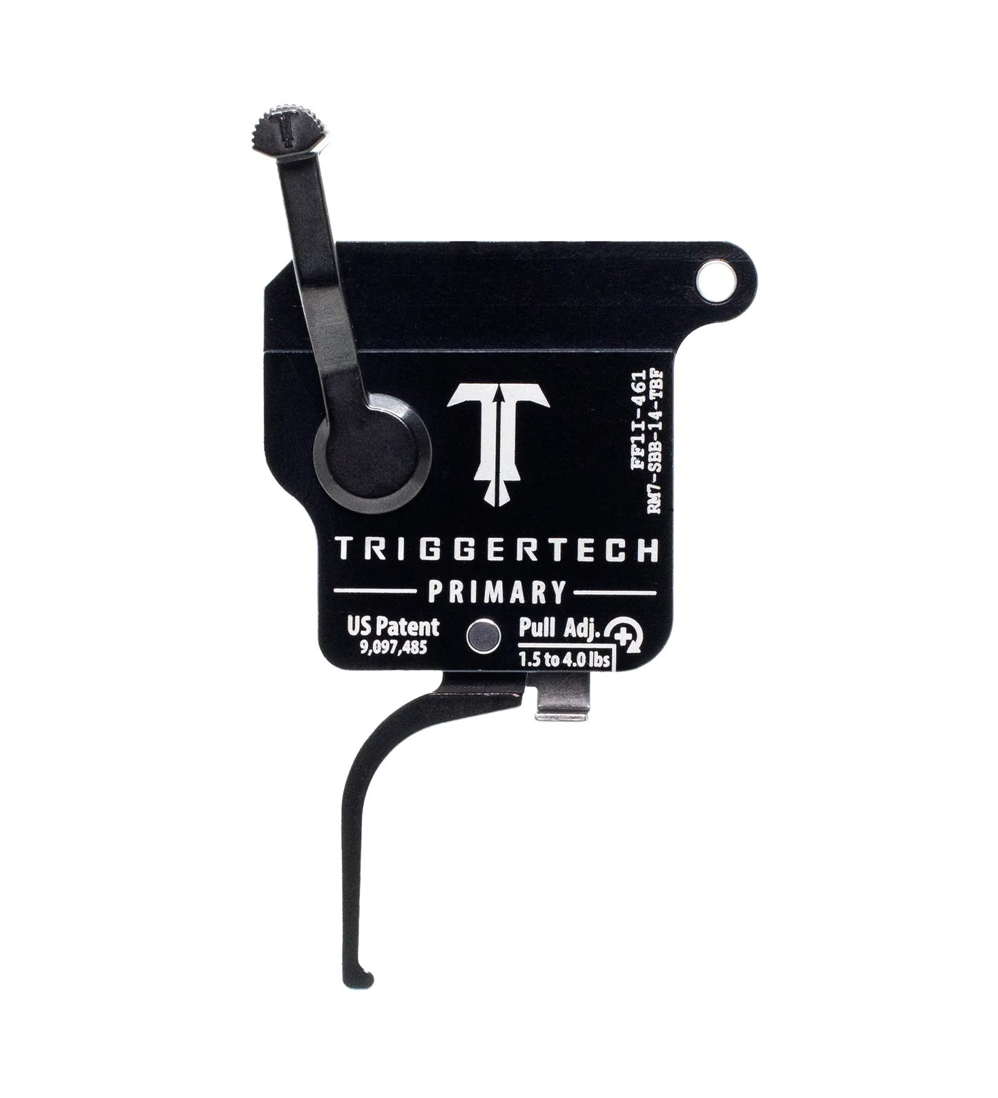 Rem Mod 7 Primary Straight Black