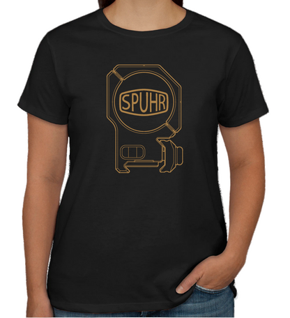 T-Shirt, ISMS, Black/Khaki, Female, Small