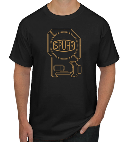 T-Shirt, ISMS, Black/Khaki, Male, XL