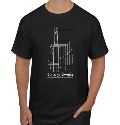 T-Shirt, 6.5 Swede, Black/Khaki, Male, Medium