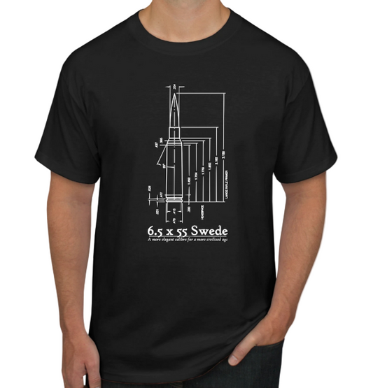 T-Shirt, 6.5 Swede, Black/Khaki, Male, Large