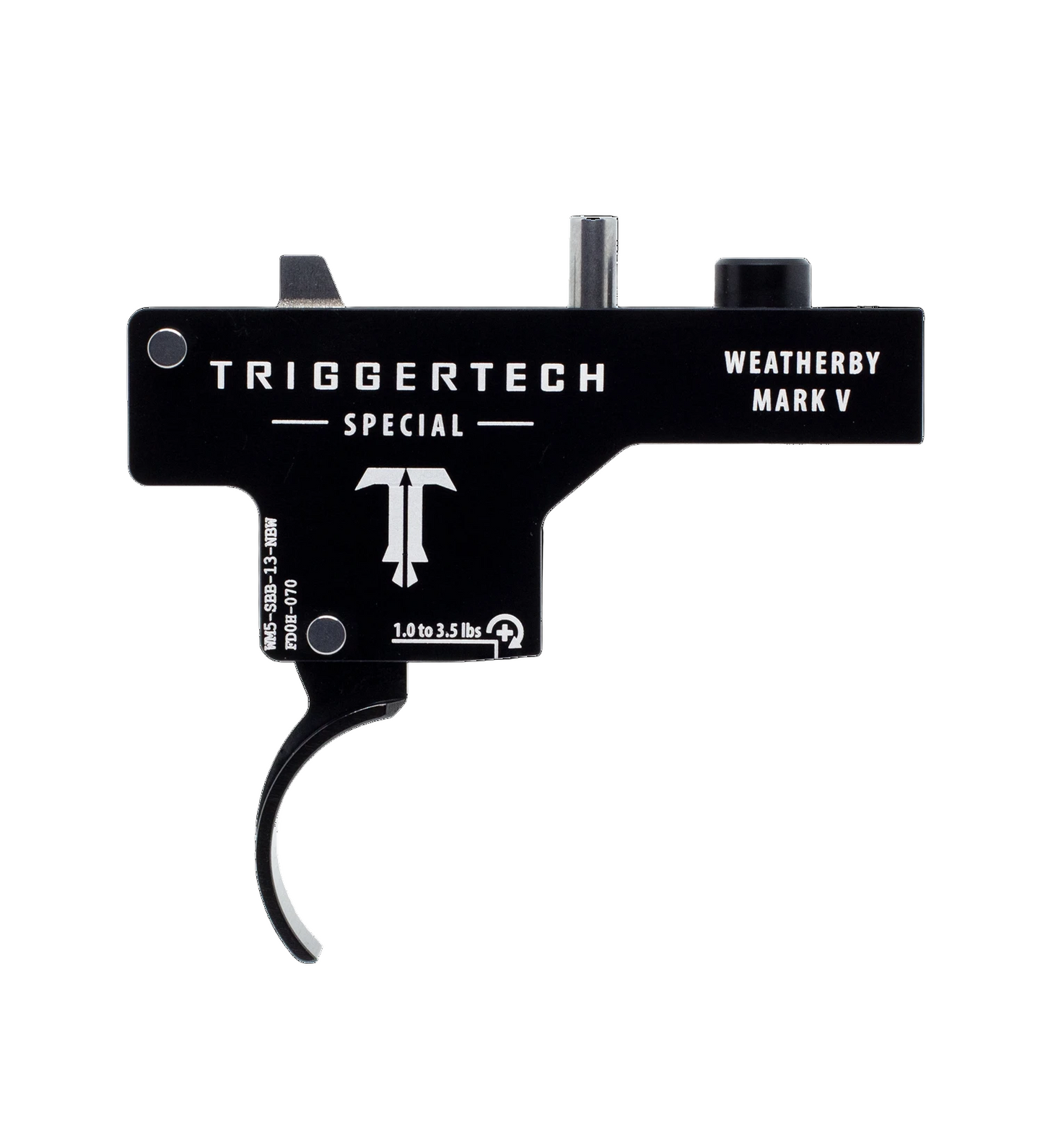 Weatherby Mark V Special Curved Black