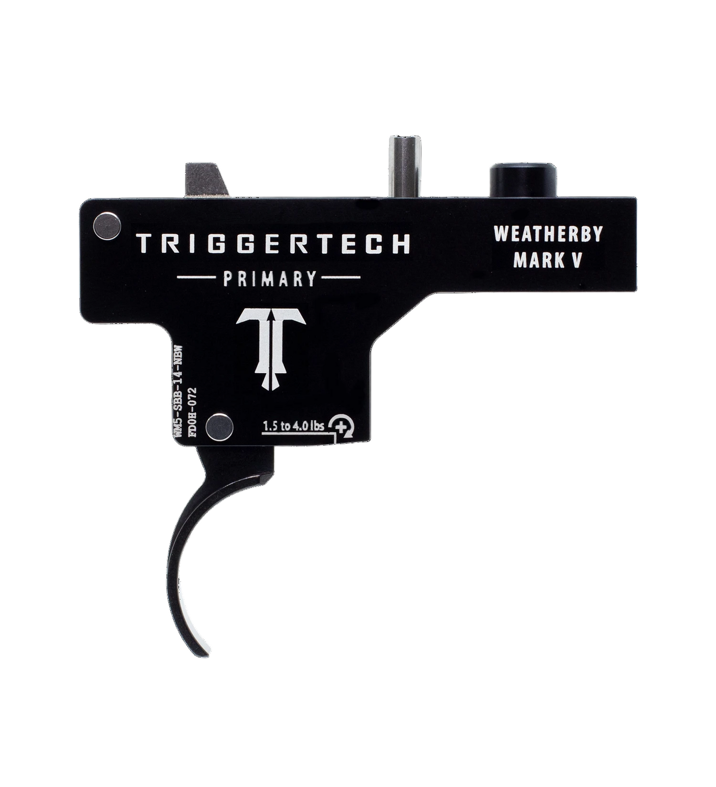 Weatherby Mark V Primary Curved Black